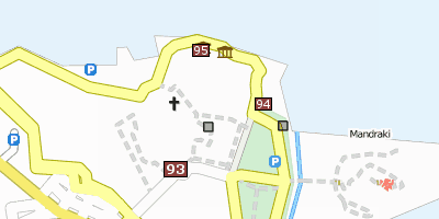 Stadtplan Kerkyra
