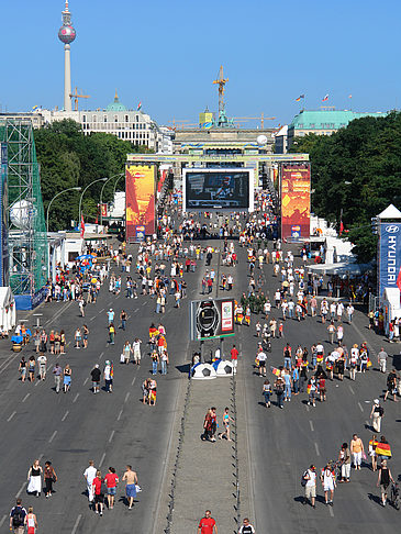 Fanmeile am Brandenburger Tor Fotos