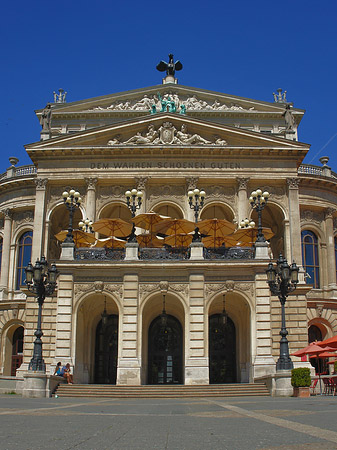 Foto Alte Oper mit Opernplatz - Frankfurt am Main