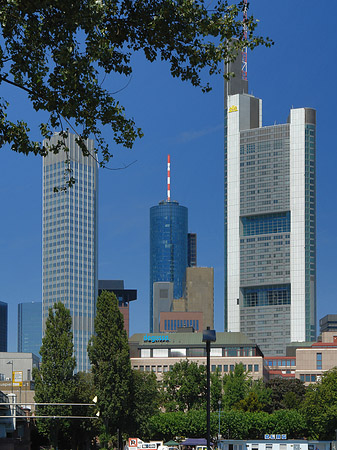 Skyline von Frankfurt Foto 