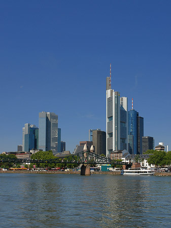 Skyline von Frankfurt Foto 