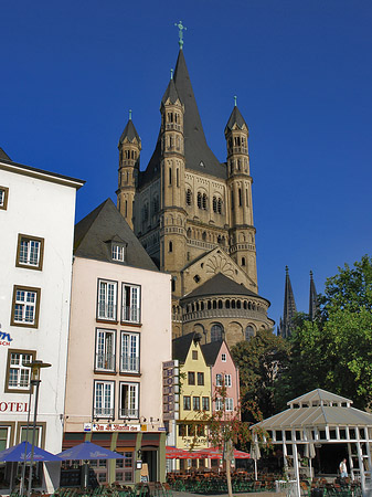 Foto Groß St Martin hinter Fischmarkt - Köln