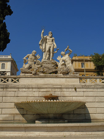 Foto Neptun an der Piazza - Rom