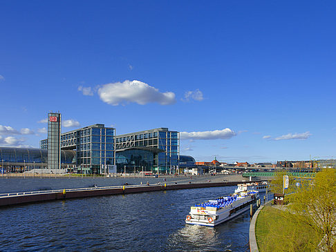 Foto Blick auf den Hauptbahnhof - Berlin