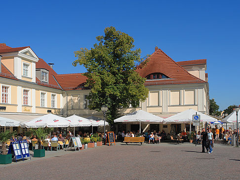 Fußgängerzone der Brandenburger Straße Fotos