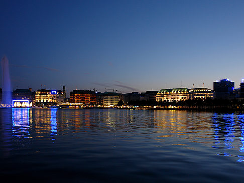 Binnenalster am Abend