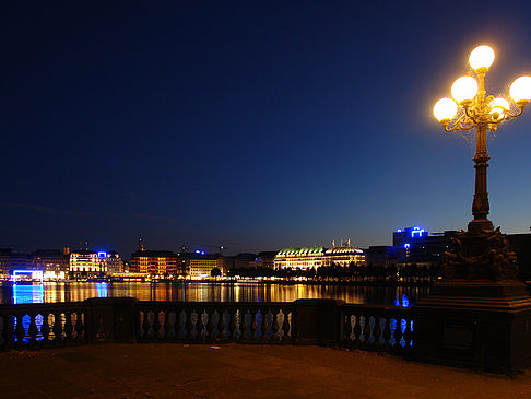 Laterne und Binnenalster