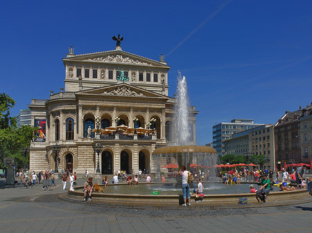 Alte Oper mit Opernplatz Fotos