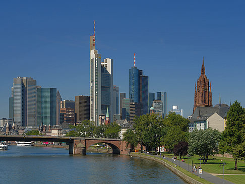 Foto Blick von Obermainbrücke - Frankfurt am Main