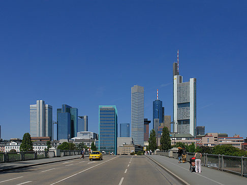 Skyline von Frankfurt Foto 