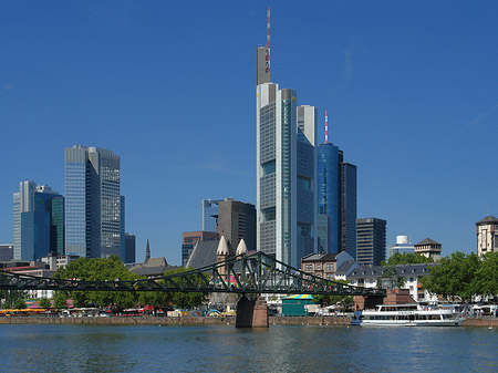 Skyline von Frankfurt Foto 