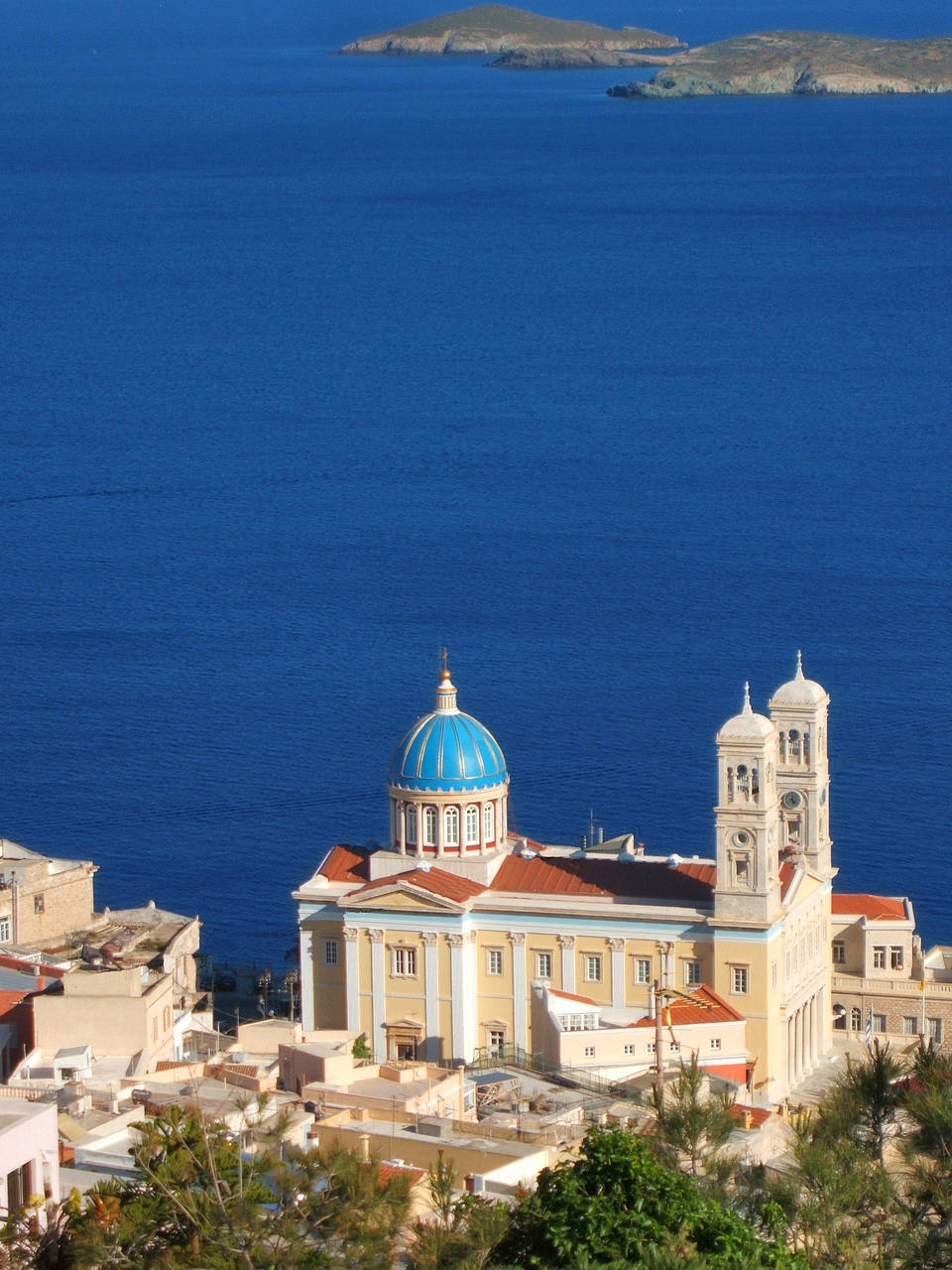 Ano Syros Foto Sehenswürdigkeit  