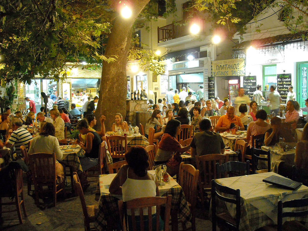 Skopelos-Stadt Foto 