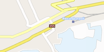 Alexandroupolis Stadtplan