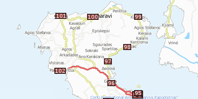 Gouvia Griechenland Stadtplan
