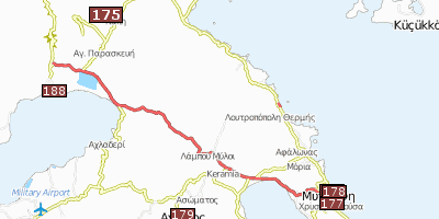 Stadtplan Lesbos