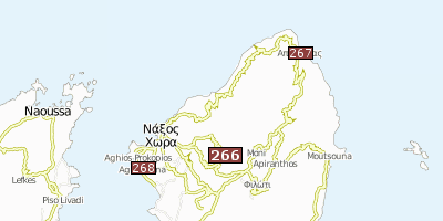 Naxos Griechenland Stadtplan